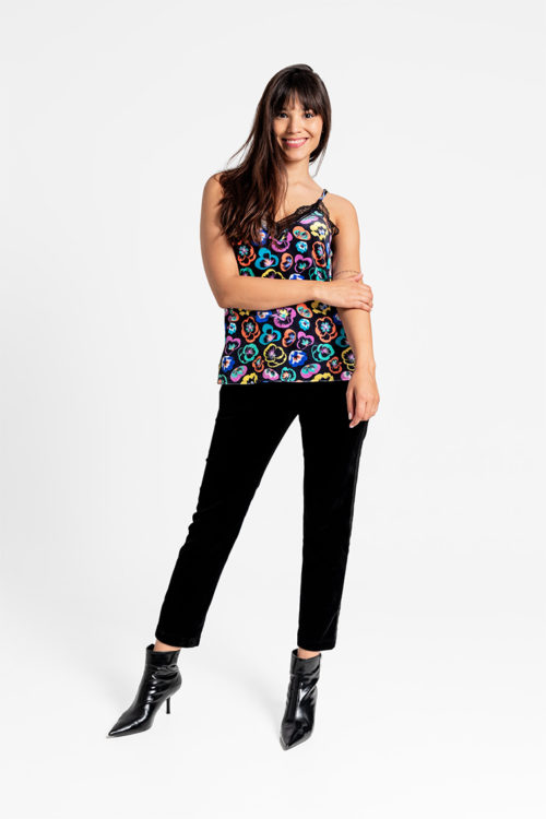 blusa lencera no soy mujer florero Outlet