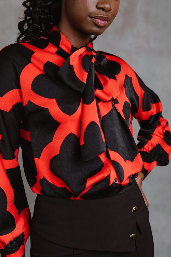 RED BETTINA TOP - Imagen 4