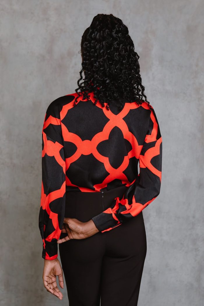 RED BETTINA TOP - Imagen 2